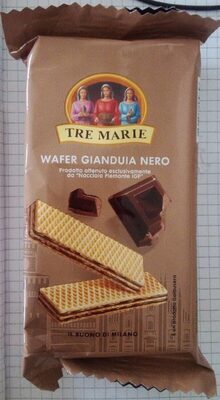 Wafer gianduia nero