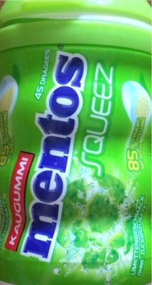 Kaugummi mentos squeez