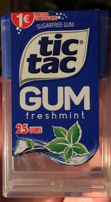 Tic Tac Gum Freshmint