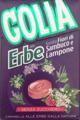 GOLIA alle erbe gusto Fiori di Sambuco e Lampone