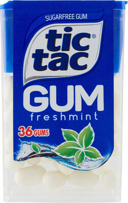 Tic Tac Gum Freshmint T36