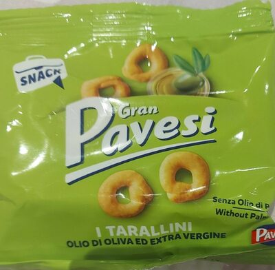 Gran pavesi i tarallini all olio d'oliva