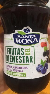 Frutas del bienestar front packaging