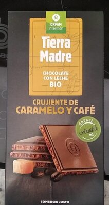 Crujiente caramelo y café