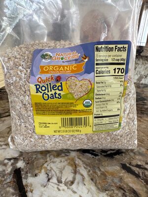 Quick rolled oats organic