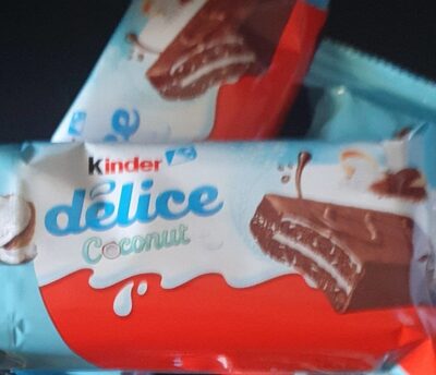 Kinder délice coconut