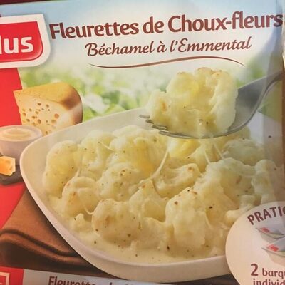 Fleurette  de choux fleurs bechamel emmental front packaging