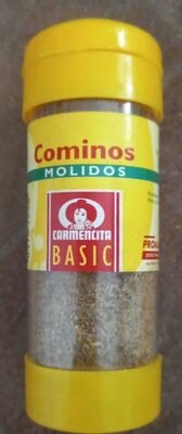 Cominos molidos front packaging
