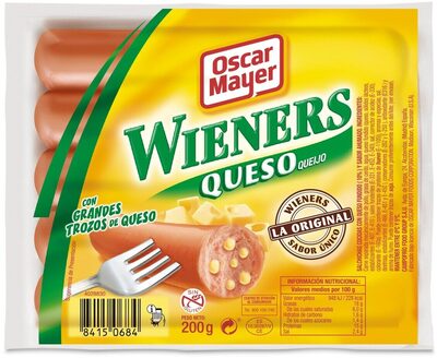 Wieners queso front packaging