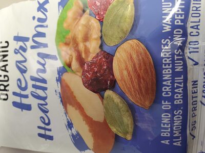 Organic Heart Healthy Mix front packaging