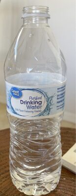 Great value water front packaging