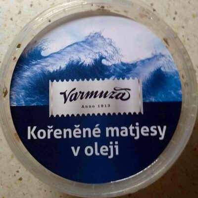 Kořeněné matjesy v oleji