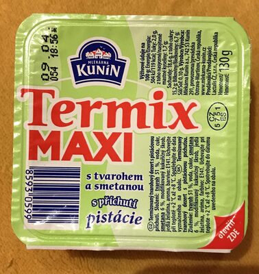 Termix maxi s příchutí pistácie