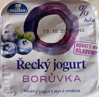 Řecký jogurt borůvka