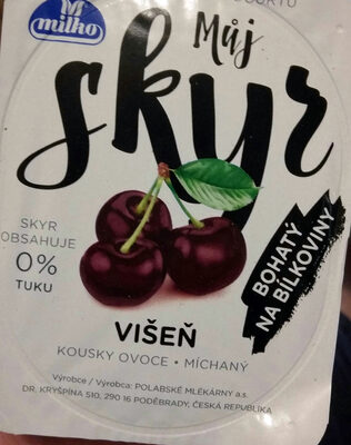 Můj skyr 0% višeň