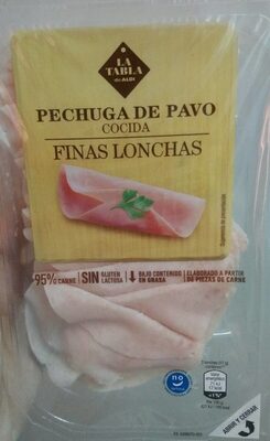 Pechuga de pavo cocida finas lonchas