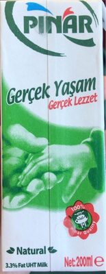 Pinar lait front packaging