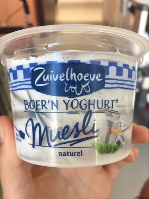 Zuivelhoeve Boer'n yoghurt front packaging