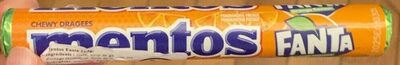 Mentos fanta orange