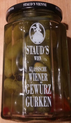 Klassische Wiener Gewürzgurken front packaging