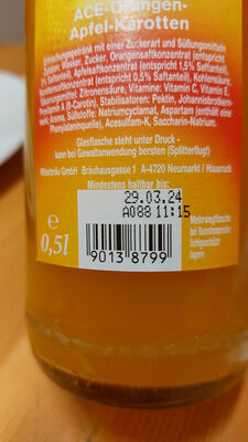Unknown ingredients label