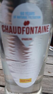 Chaudfontaine Sparkling (rood) Glas