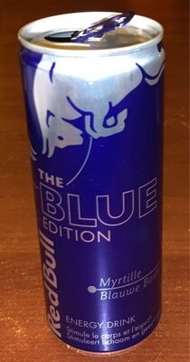 Red Bull Energy Blue Cans 25CL front packaging