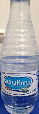 Agua mineral natural front packaging