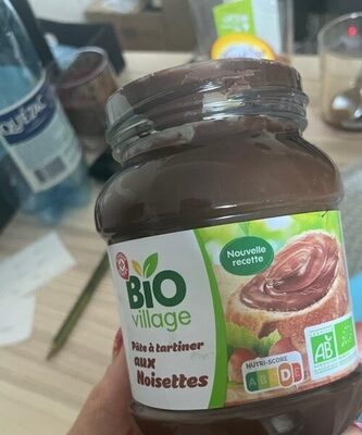 Pâte à tartiner aux noisettes