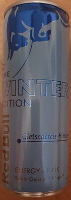 Red Bull Winter Edition 2020 front packaging