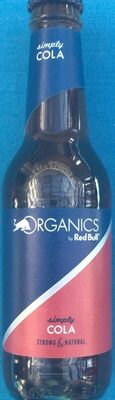 Organics Cola front packaging