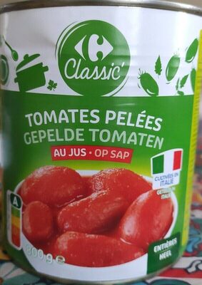Tomates pelées