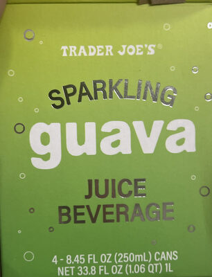 Sparkling Guava Juice Beverage