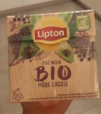 Thé noir bio mure cassis