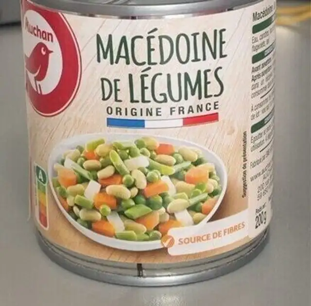 Macedoine de légumes