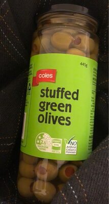Stuffed green olives