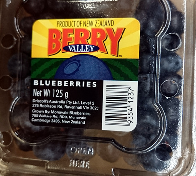 Berry Valley Fresh Blueberries