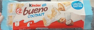 Bueno coconut front packaging