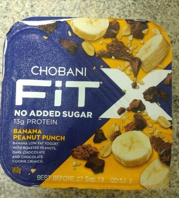 chobani fit banana peanut punch