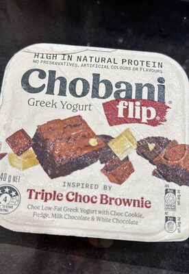 Greek Yogurt inspired by Triple Choc Brownie