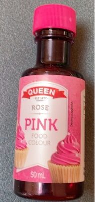 Rose pink food colour