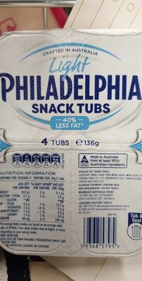 Philadelphia light cheese