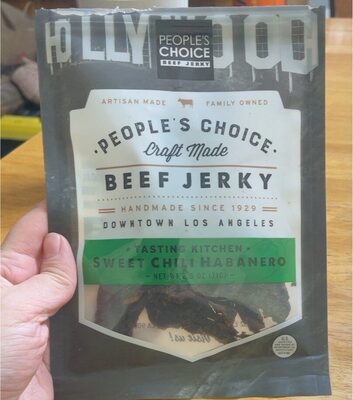 Sweet Chili Habanero jerky