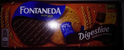 Digestive negro con naranja