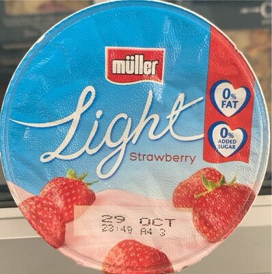 Light strawberry front packaging