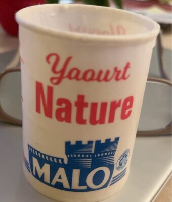 Yaourt nature front packaging