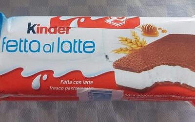 Kinder fetta al latte