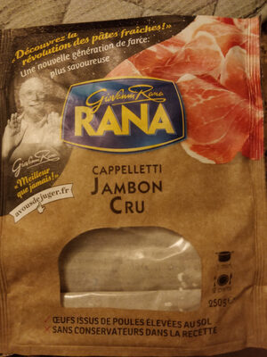 cappelitti jambon cru