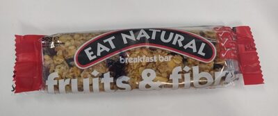 Fruits & fibre breakfast bar