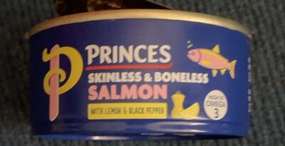 Skinless and Boneless Salmon front packaging